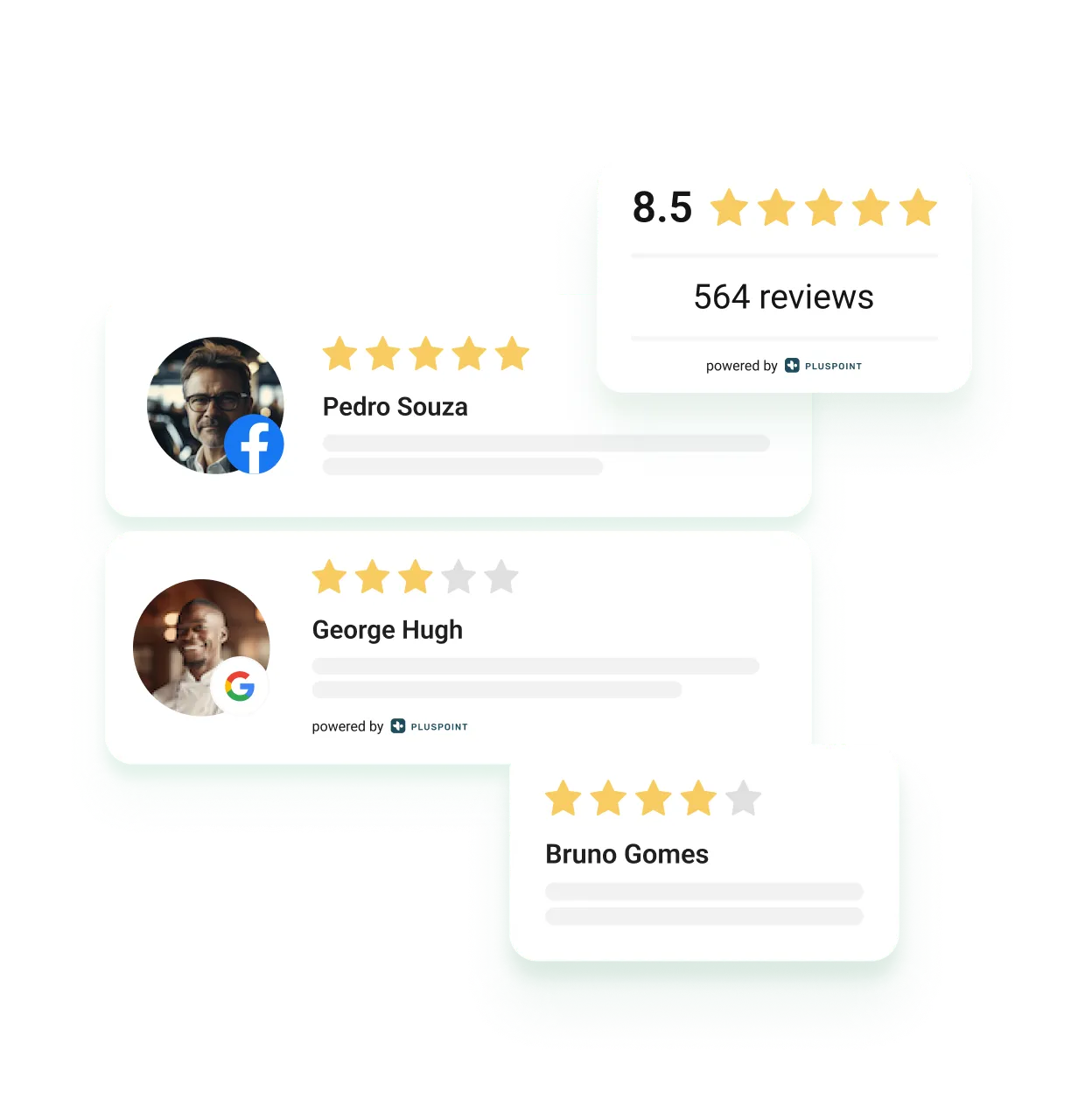 Widgets de Reseñas para el Sitio Web